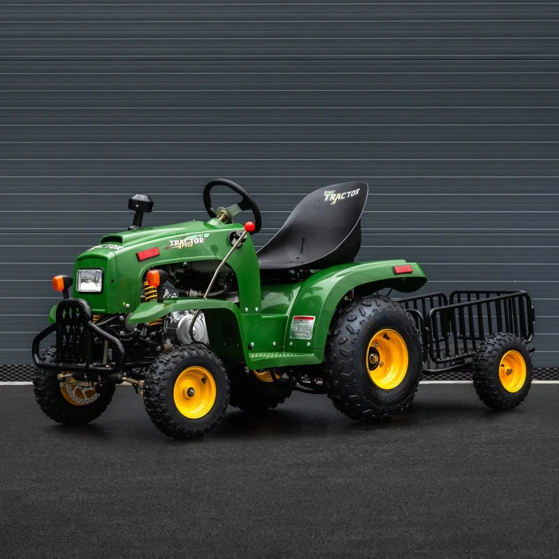 Dětský zahradní traktor Leramotors 110cc s vozíkem