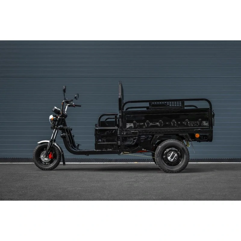 Elektrická nákladní tříkolka Leramotors Cargo G1 1000W - Tuk Tuk Černá