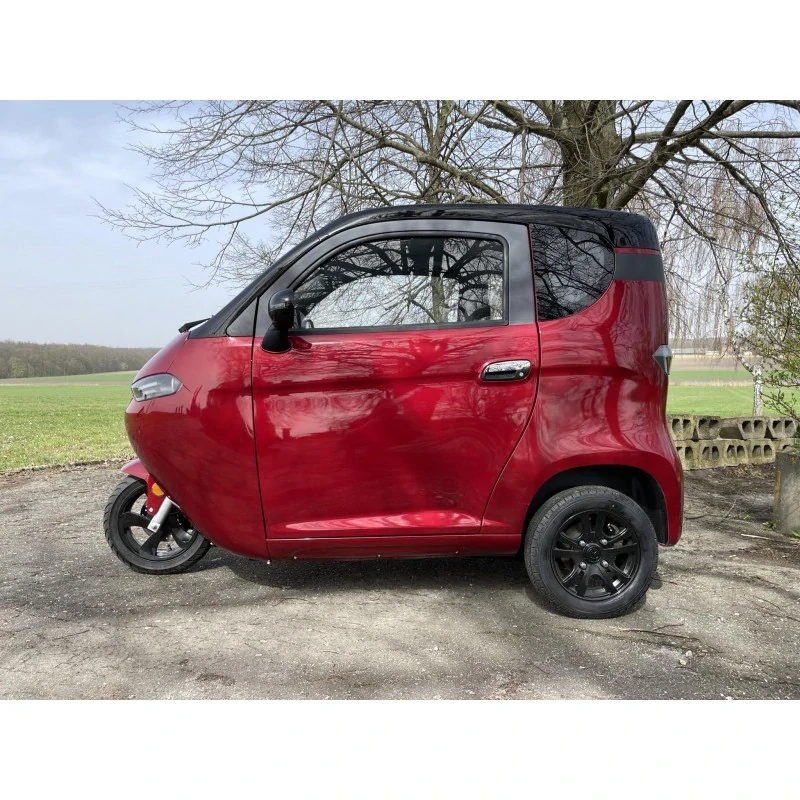 Elektromobil - Elektrická tříkolka Leramotors E3 Červená LiFePO4 100AH