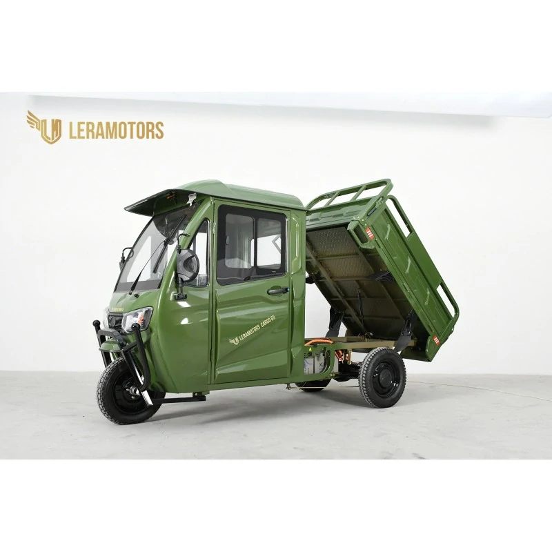 Elektrická tříkolka Leramotors tuk tuk Cargo G5 2000W COC Zelená