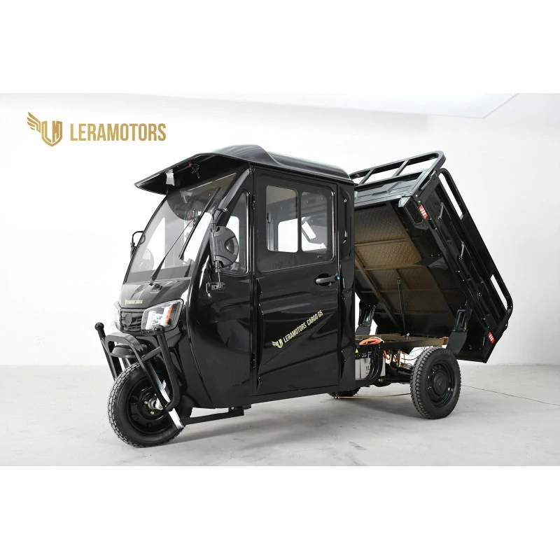 Elektrická tříkolka Leramotors tuk tuk Cargo G5 2000W COC Černá