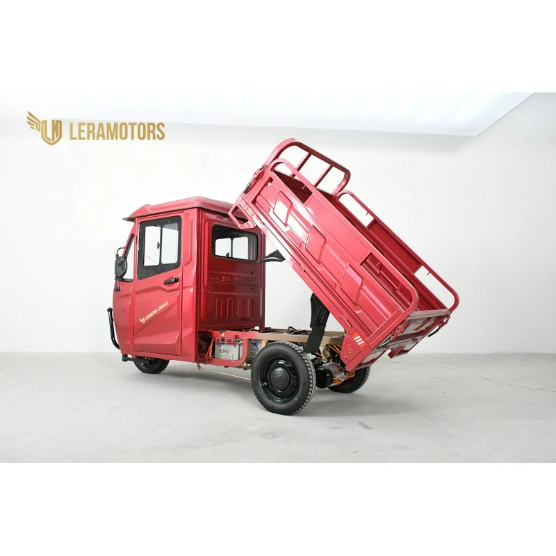 Elektrická tříkolka Leramotors tuk tuk Cargo G5 2000W COC Červená