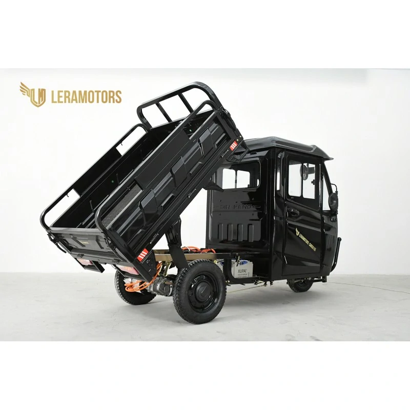 Elektrická tříkolka Leramotors tuk tuk Cargo G5 2000W COC Černá
