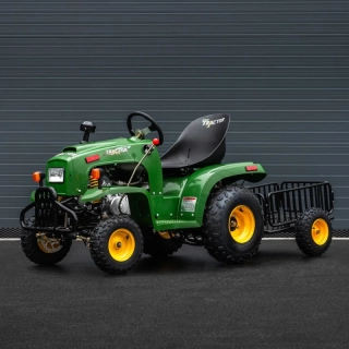 Dětský zahradní traktor Leramotors 110cc s vozíkem